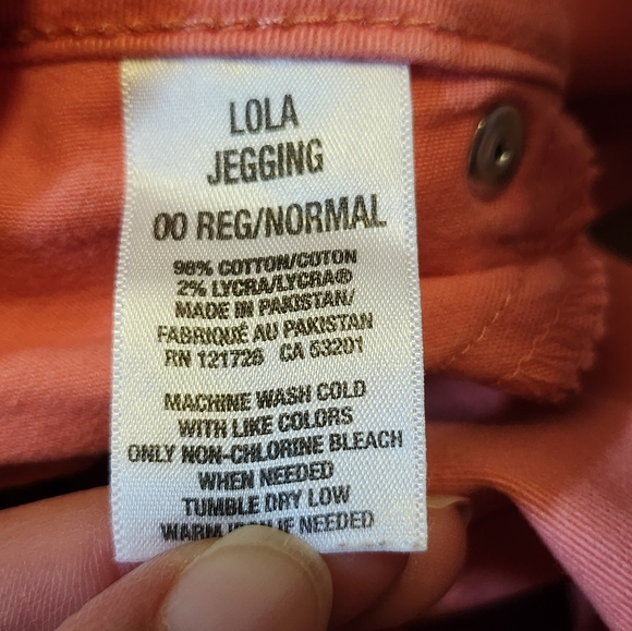 Aeropostale LOLA Pink Jeggins 00 Regular - Picture 4 of 4